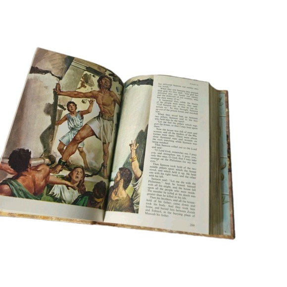 1965 The Children's Bible Golden Press Illustrated Stories Hardcover Vintage - Picture 5 of 9
